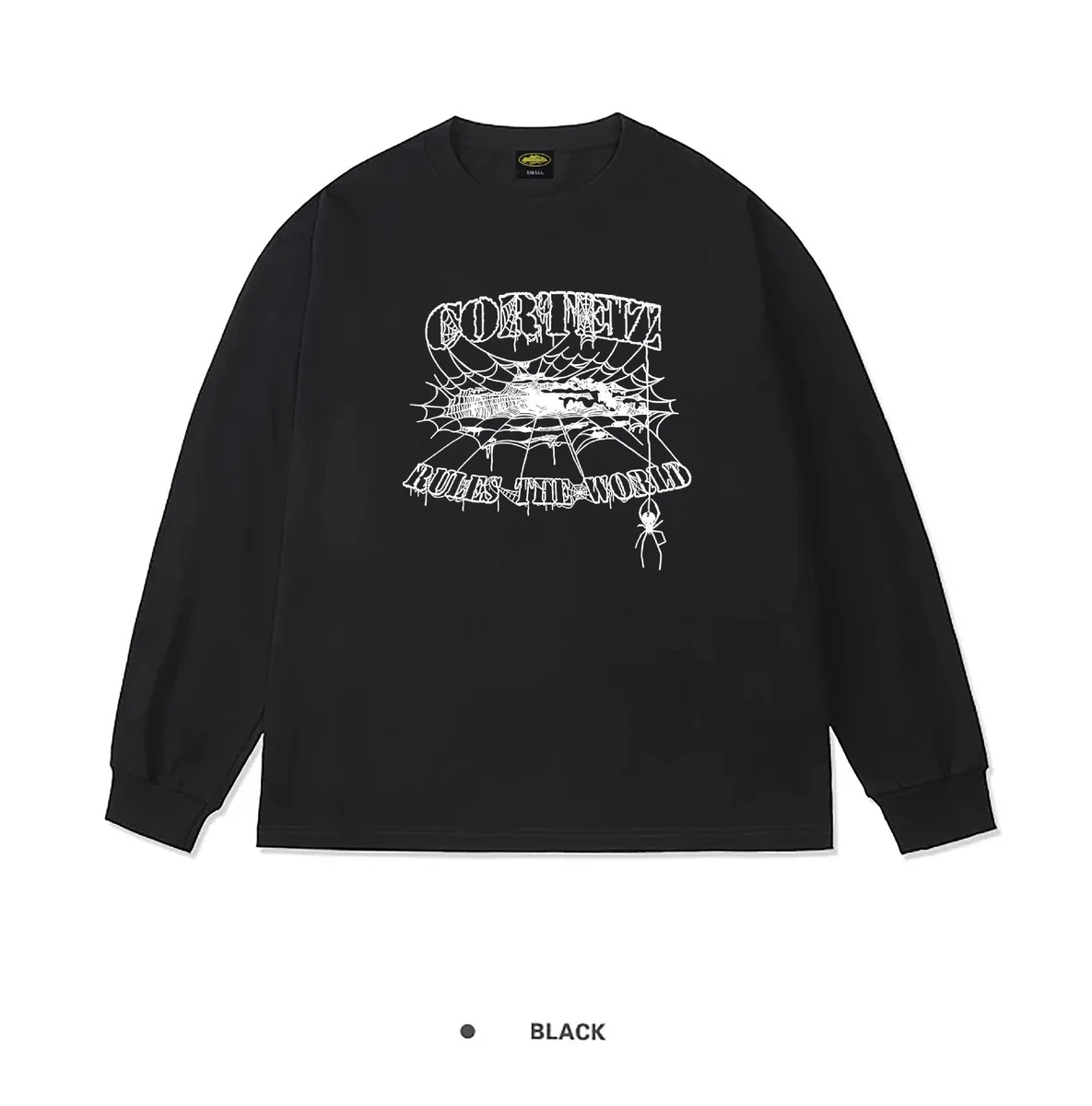 Other Black 'Cortez Rules the World' Long Sleeve T-Shirt Black - 1