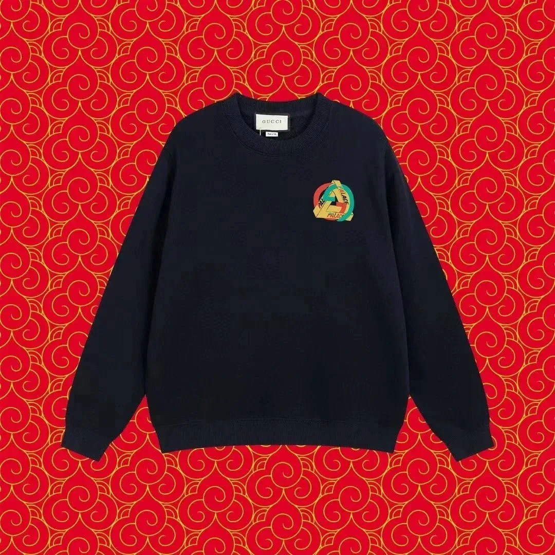 Gucci Gucci x Palace Black Crewneck Sweatshirt Black