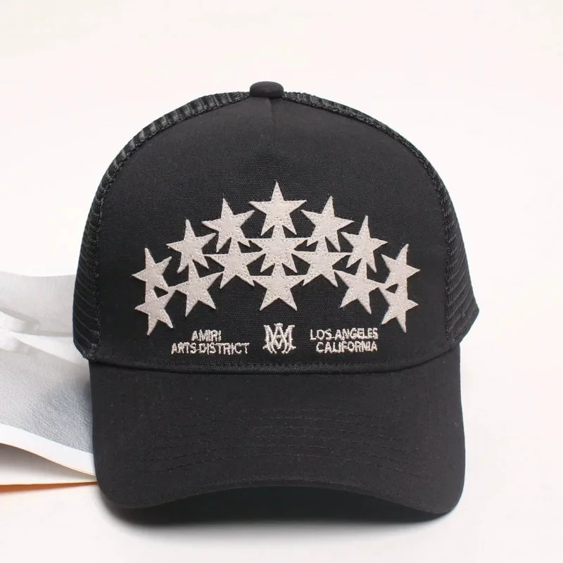 Amiri Amiri Arts District Stars Black Cap Black - 1