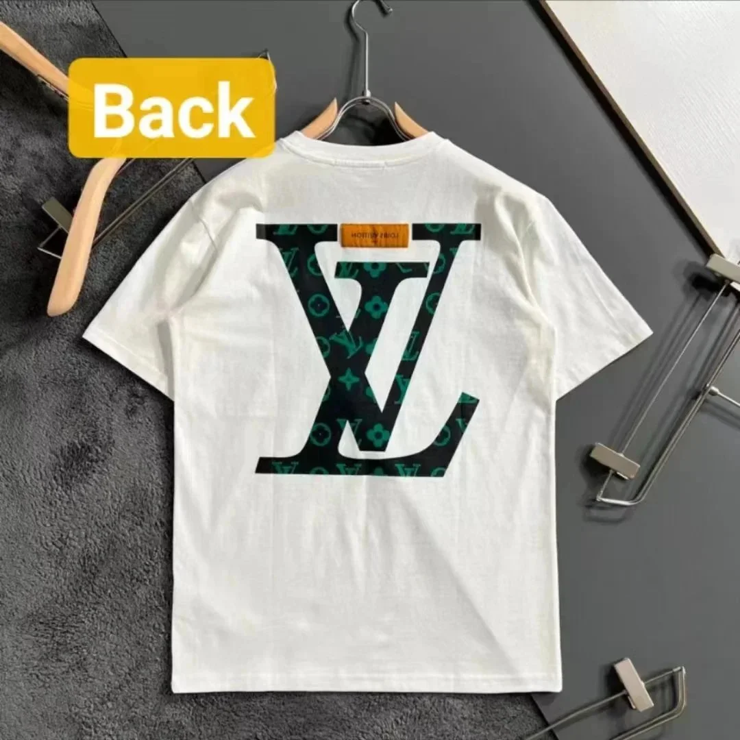 Louis Vuitton Louis Vuitton Monogram White/Black/Green T-Shirt White