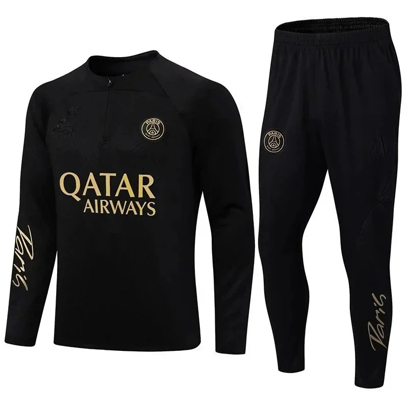 Nike Nike PSG Training Set Black/Gold Tracksuit Black - 1