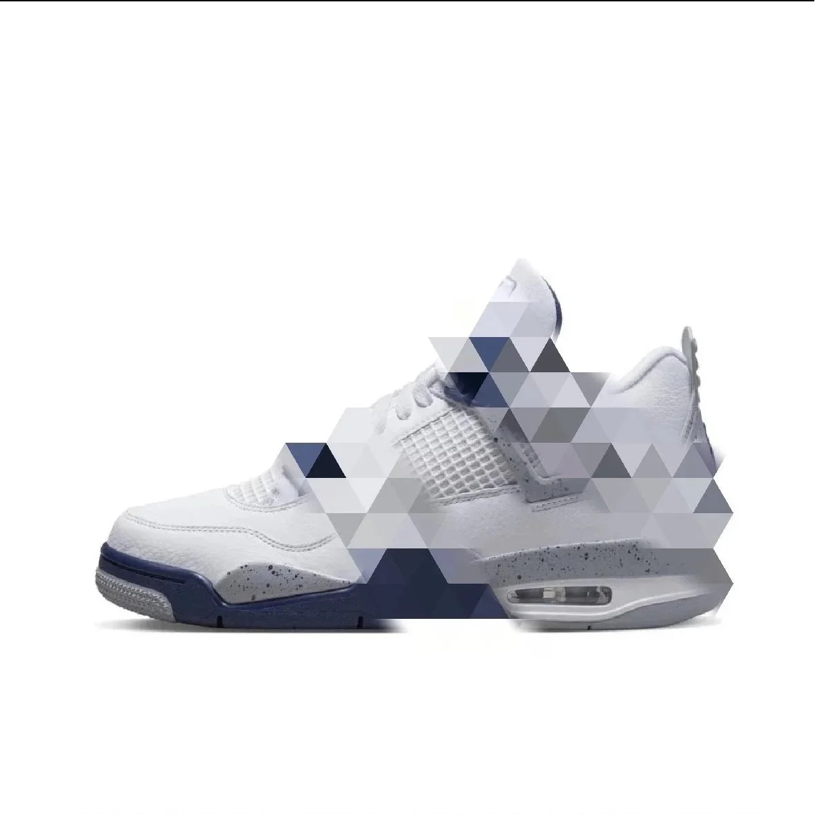 Nike Nike Air Jordan 4 Midnight Navy Sneakers Navy - 1