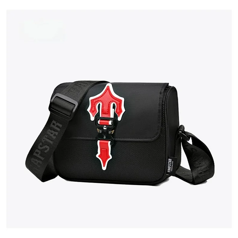 Trapstar Trapstar Red T Logo Black Crossbody Bag Black - 1