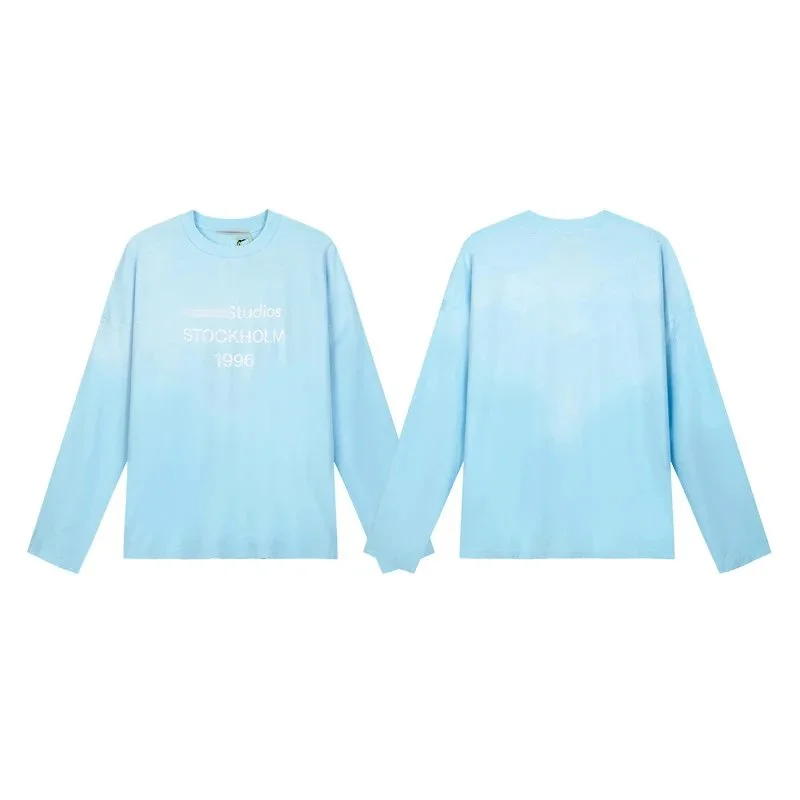 Other Spring Garden Blue Long Sleeve T-Shirt Blue - 1