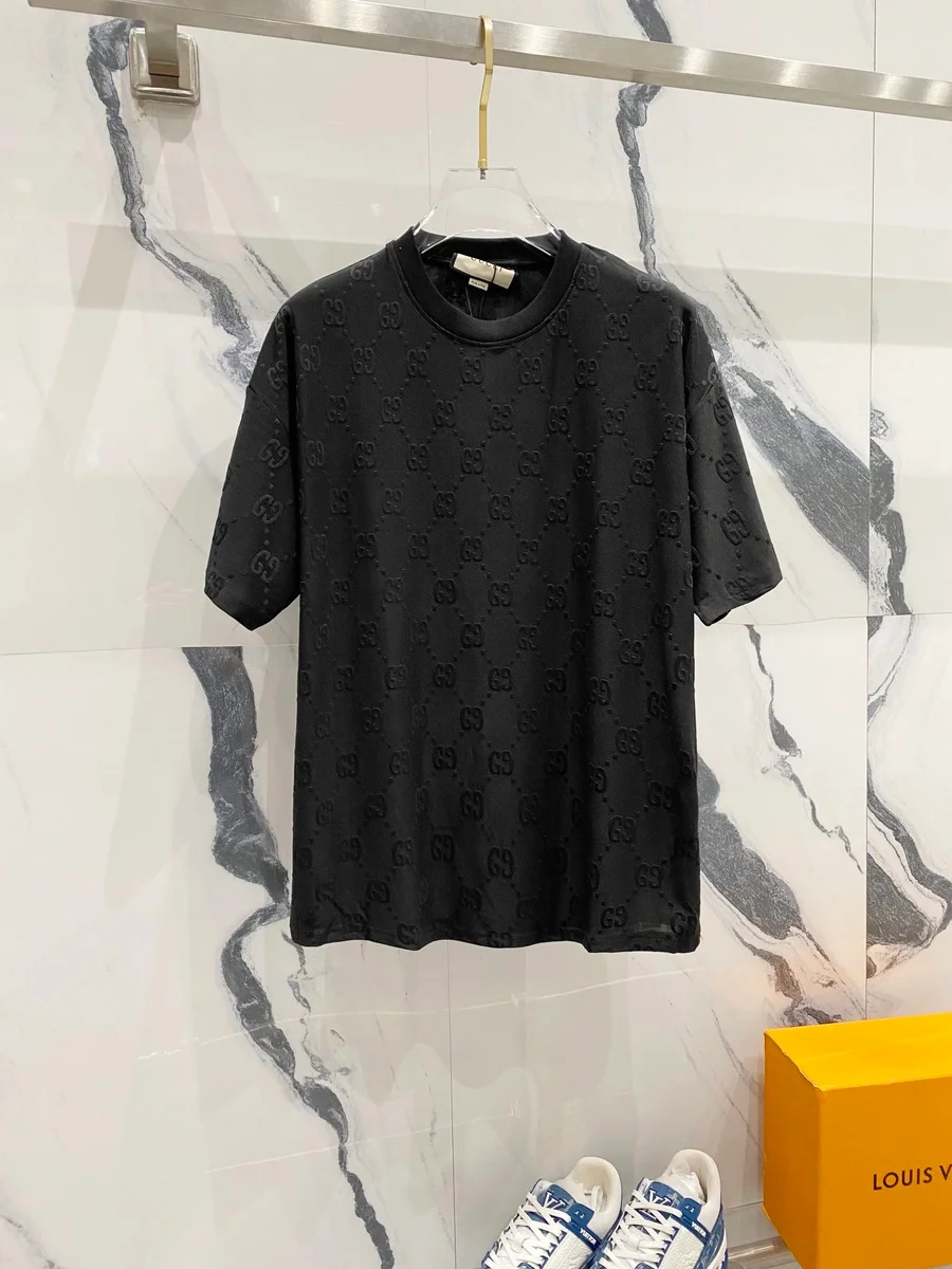 Gucci Gucci GG Supreme Black GG Monogram T-Shirt Black