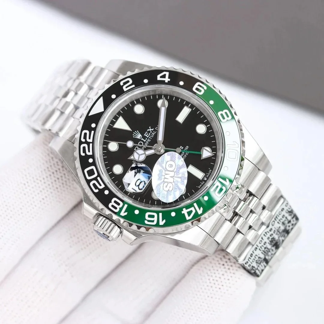 Rolex Rolex GMT-Master II Green & Black Watch Black
