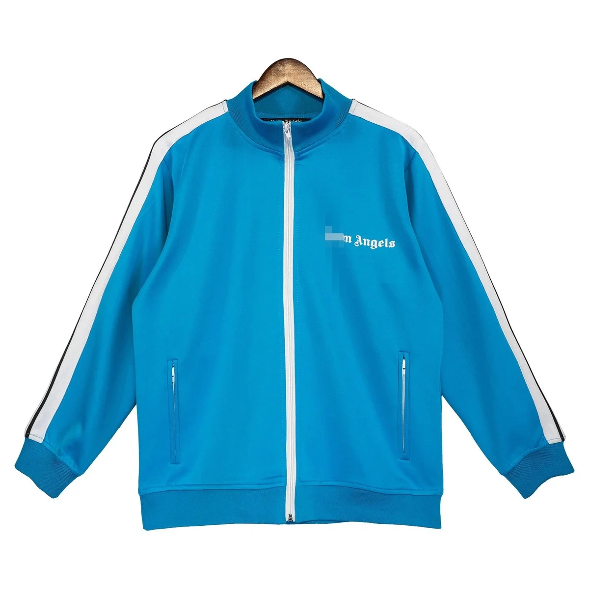 Other Blue/White Striped Track Jacket Blue