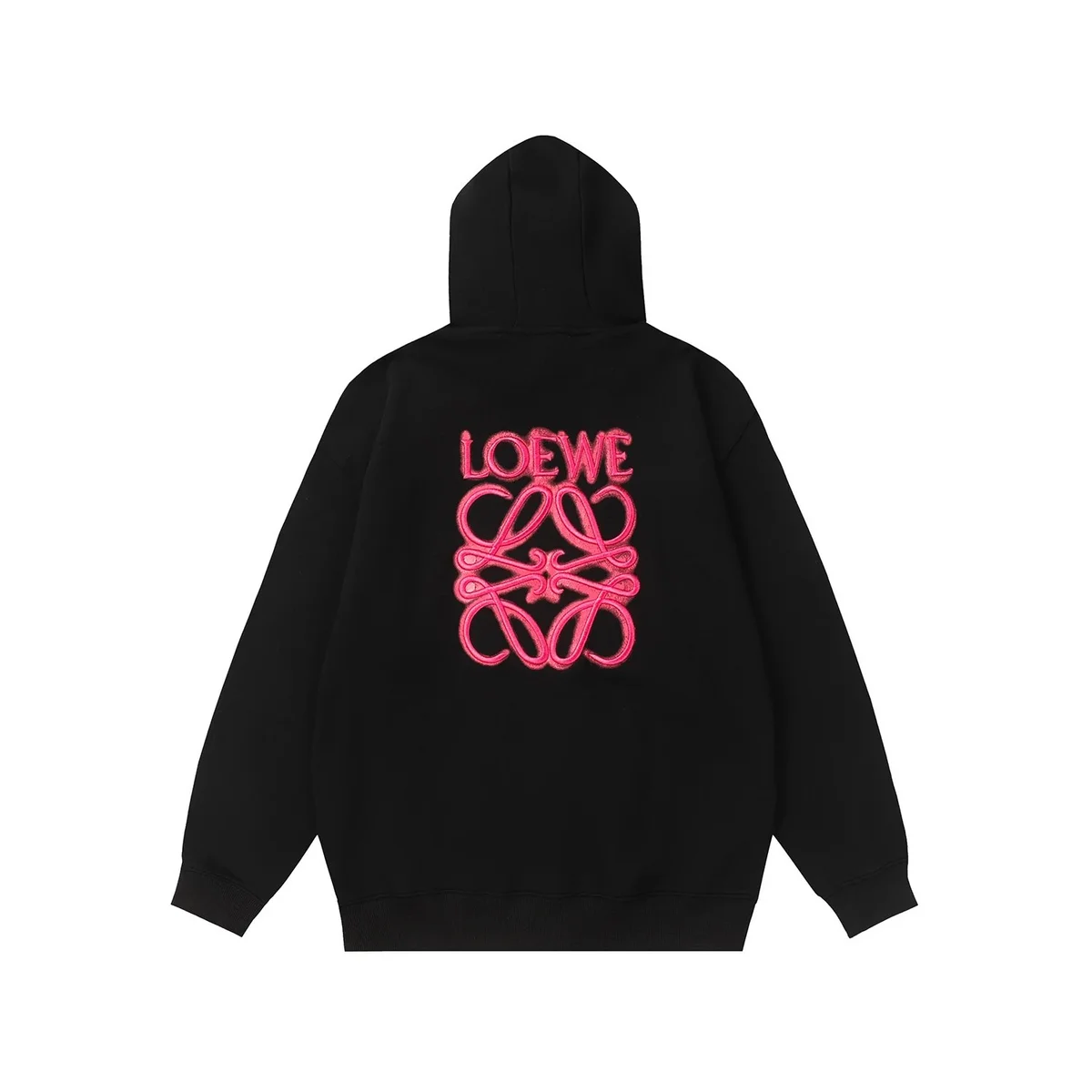 Loewe Loewe Anagram Hoodie Black/Pink Black