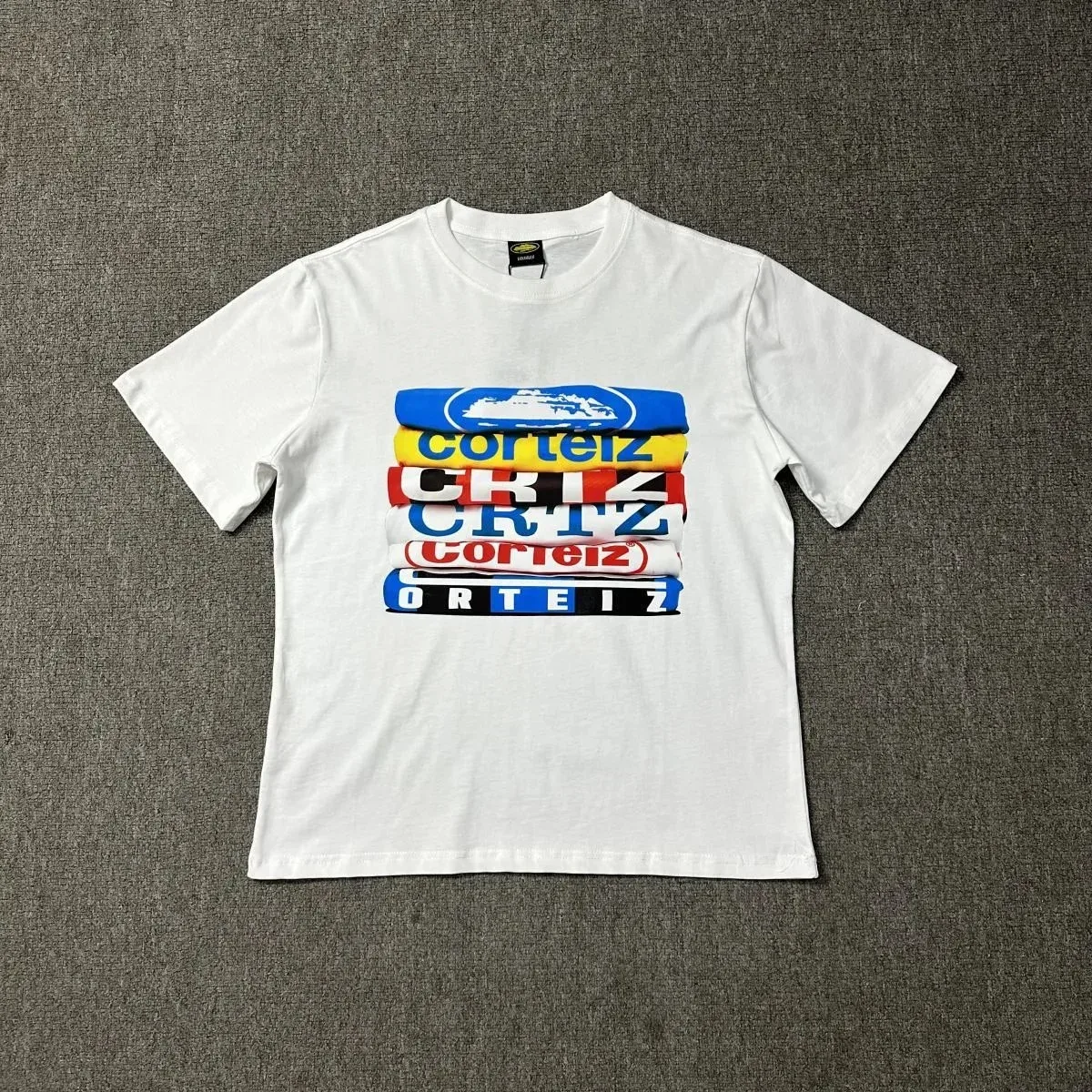 Corteiz Corteiz White 'ORTZEIZ' T-Shirt White - 1