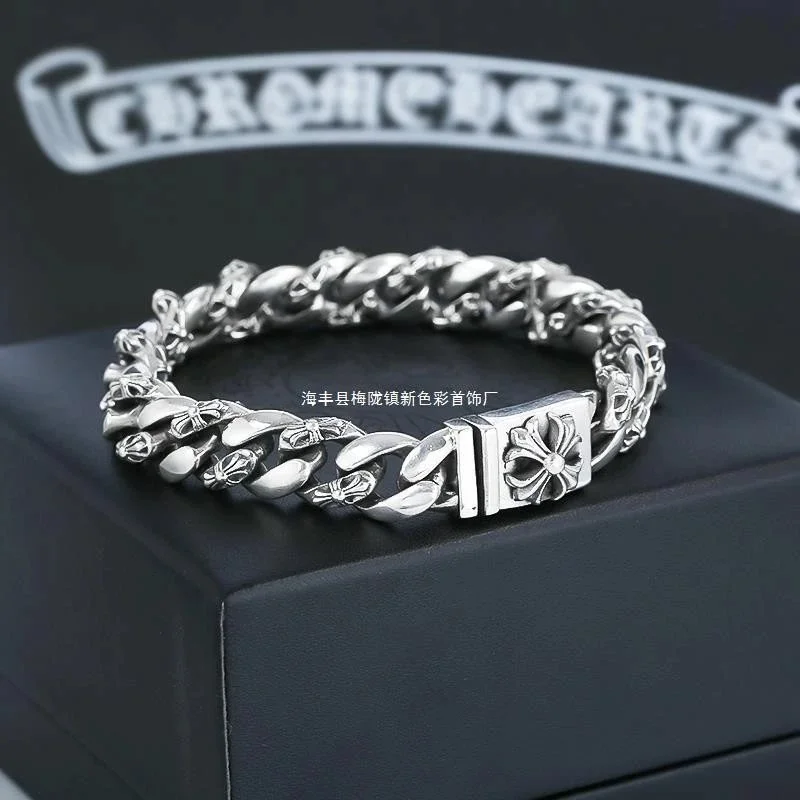 Chrome Hearts Chrome Hearts CH Cross Bracelet Silver Jewelry Silver - 1