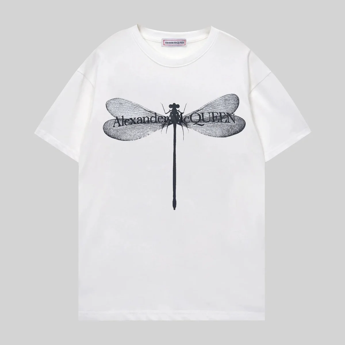 Alexander McQueen Alexander McQueen Dragonfly Graphic T-Shirt White White