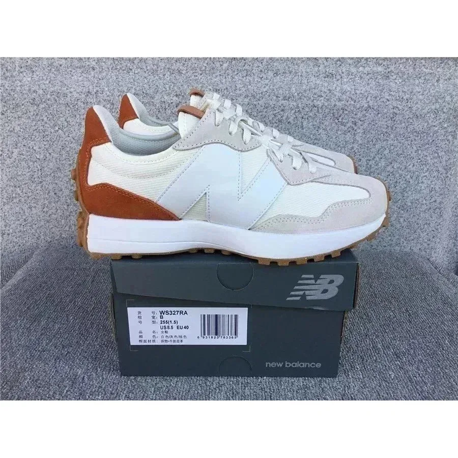 New Balance New Balance 327 White/Orange Sneakers White - 1