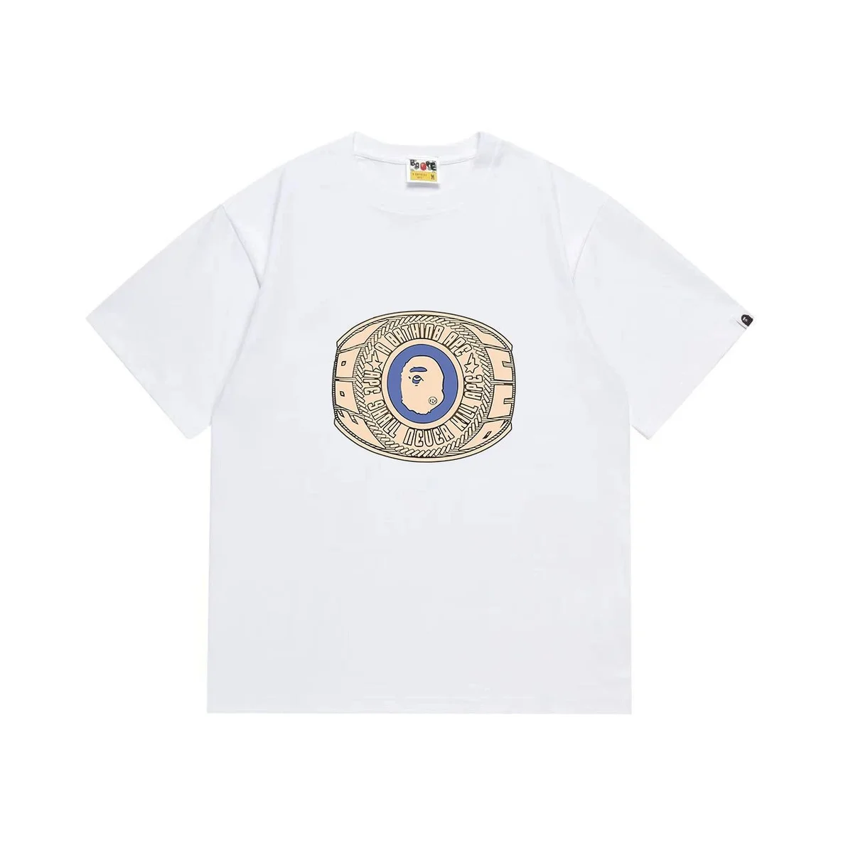 A Bathing Ape A Bathing Ape BAPE STA White T-Shirt White - 1