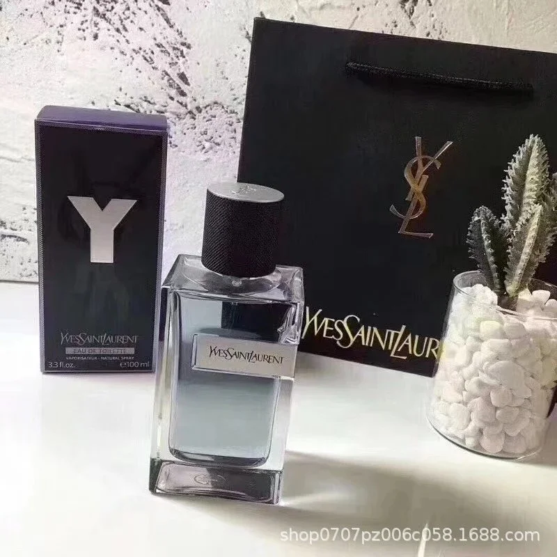 Saint Laurent Saint Laurent Y Eau de Toilette 100ml Men's Fragrance Silver - 1