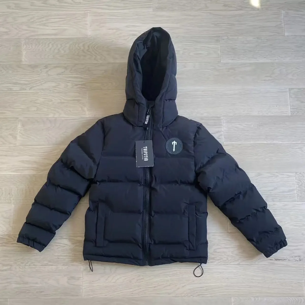 Trapstar Trapstar Black Hooded Puffer Jacket Black - 1