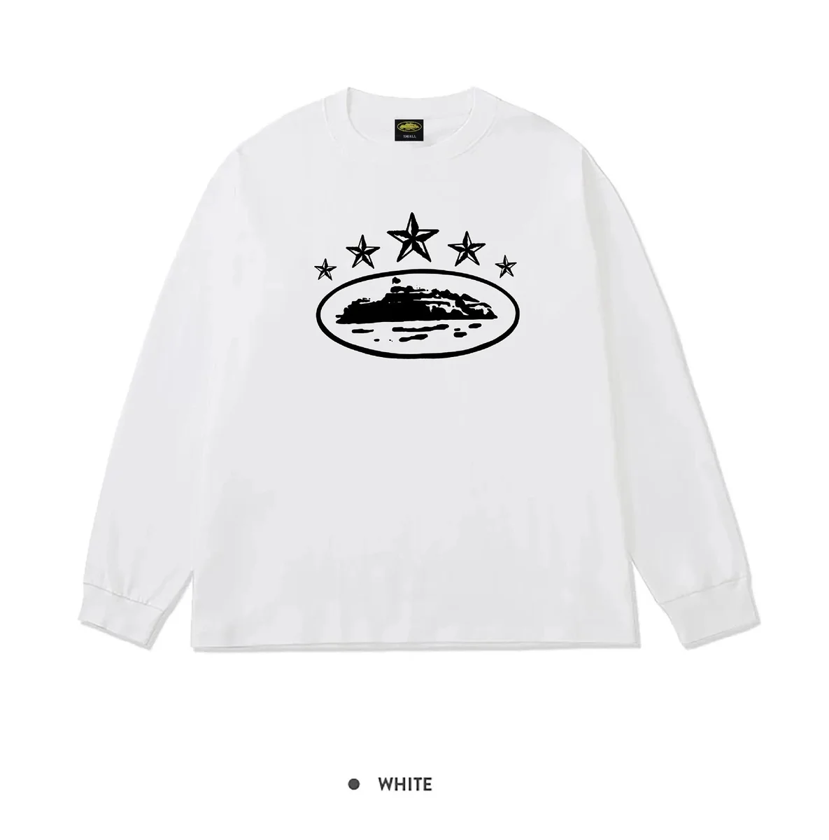 Other White Long Sleeve Graphic Tee White - 1