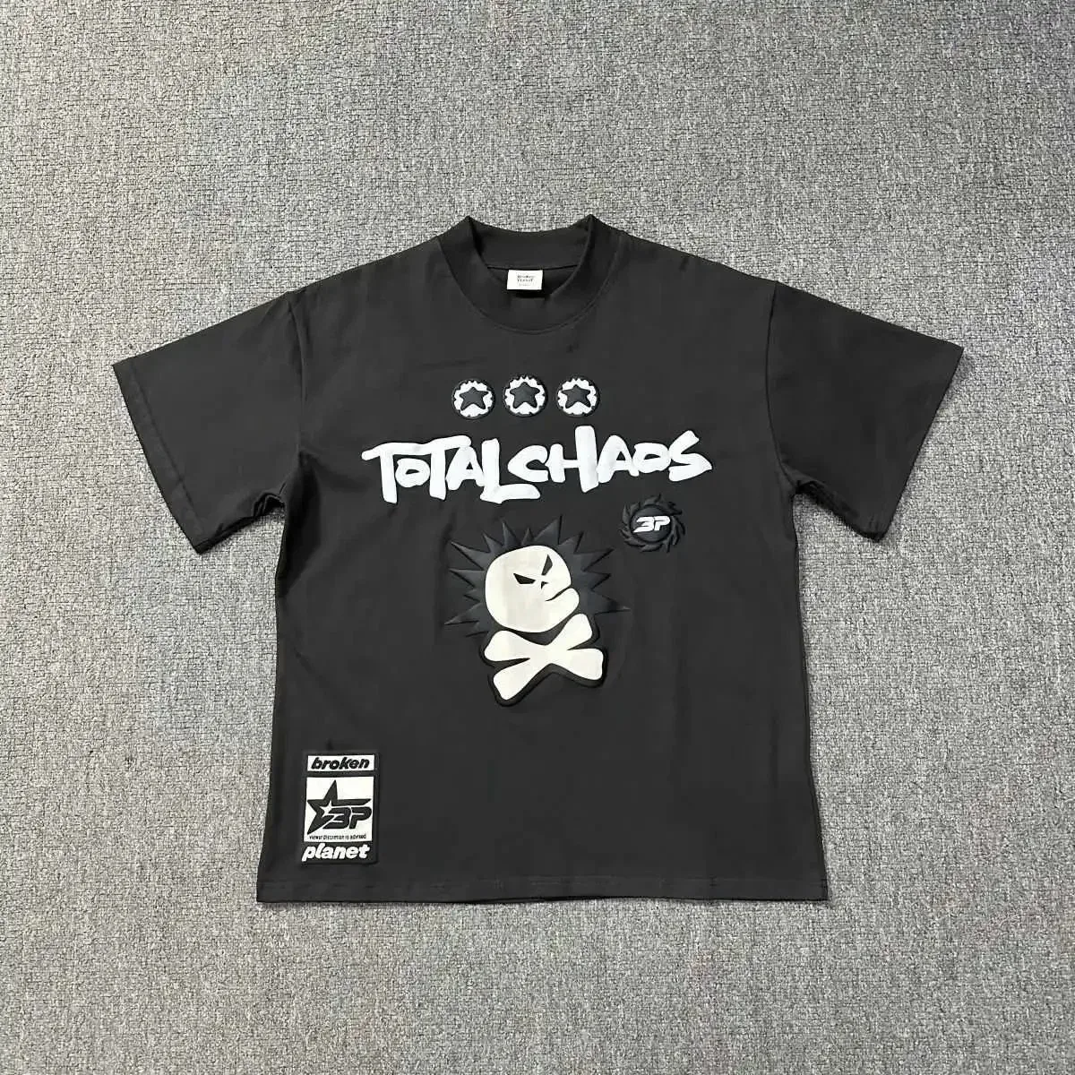 Broken Planet Broken Planet Market Total Chaos Black T-Shirt Black - 1