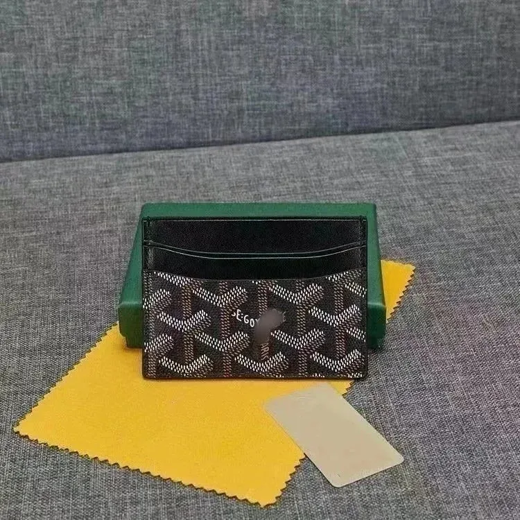 Goyard Goyard YARD Card Holder Black/White Black - 1