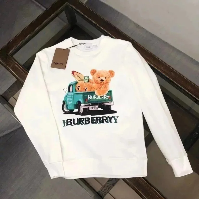 Burberry Burberry White Thomas Bear Graphic Sweatshirt White