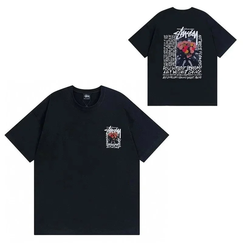 Stussy Stussy STX-004 Black T-Shirts Streetwear Black - 1