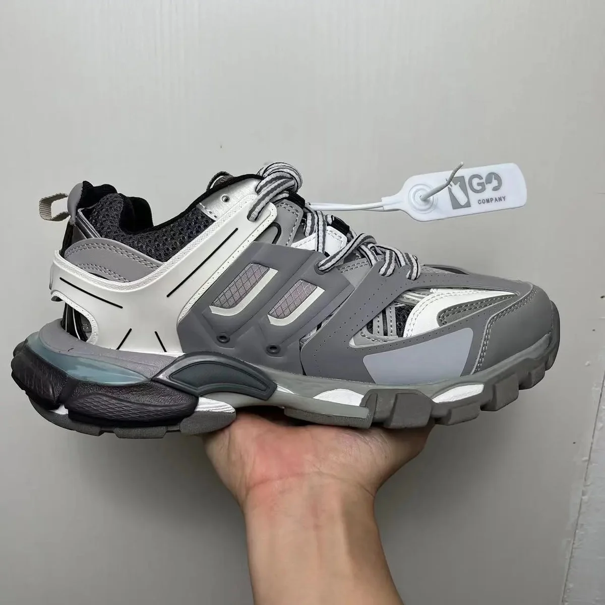 Balenciaga Balenciaga Track.3.0 Triple Grey Sneakers Grey - 1