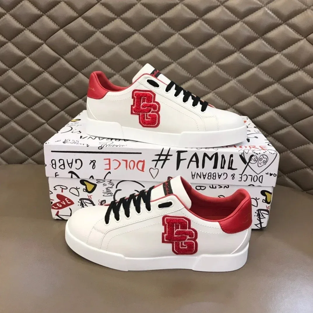 Dolce & Gabbana Dolce & Gabbana Daughter White/Red Sneakers White - 1