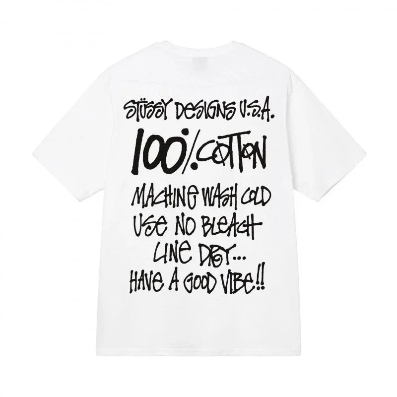 Stussy Stussy Stüssy White T-Shirt White - 1