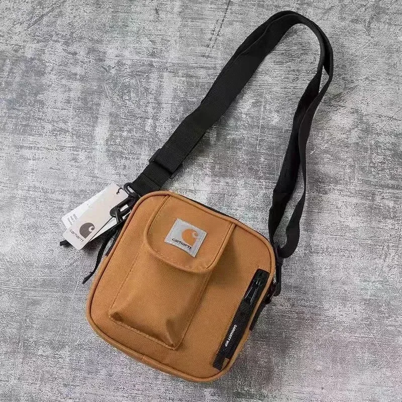 Carhartt Carhartt Essentials Canvas Shoulder Bag Camel Brown - 1