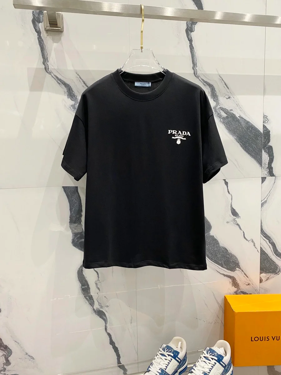 Prada Prada Black Logo T-Shirt Black
