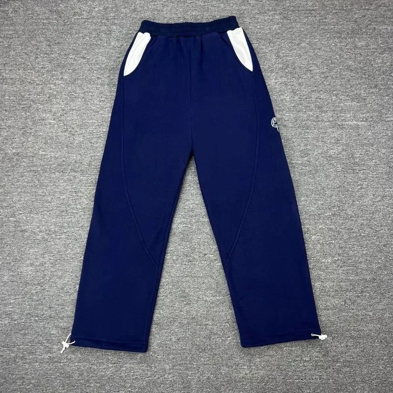 Other Navy/White Panelled Jogger Pants Navy - 1