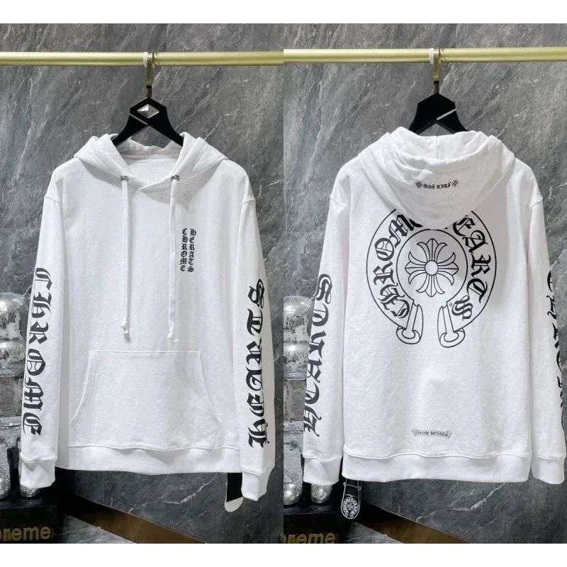 Chrome Hearts Chrome Hearts CH Cross White Hoodie White