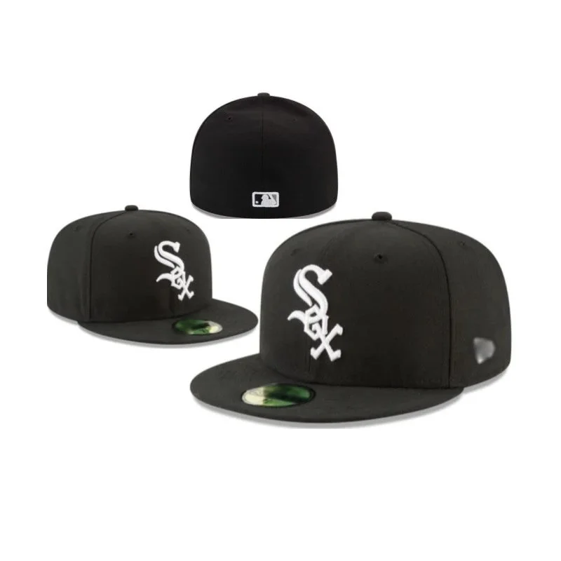 New Era New Era 59FIFTY Black/White Chicago White Sox Cap Black