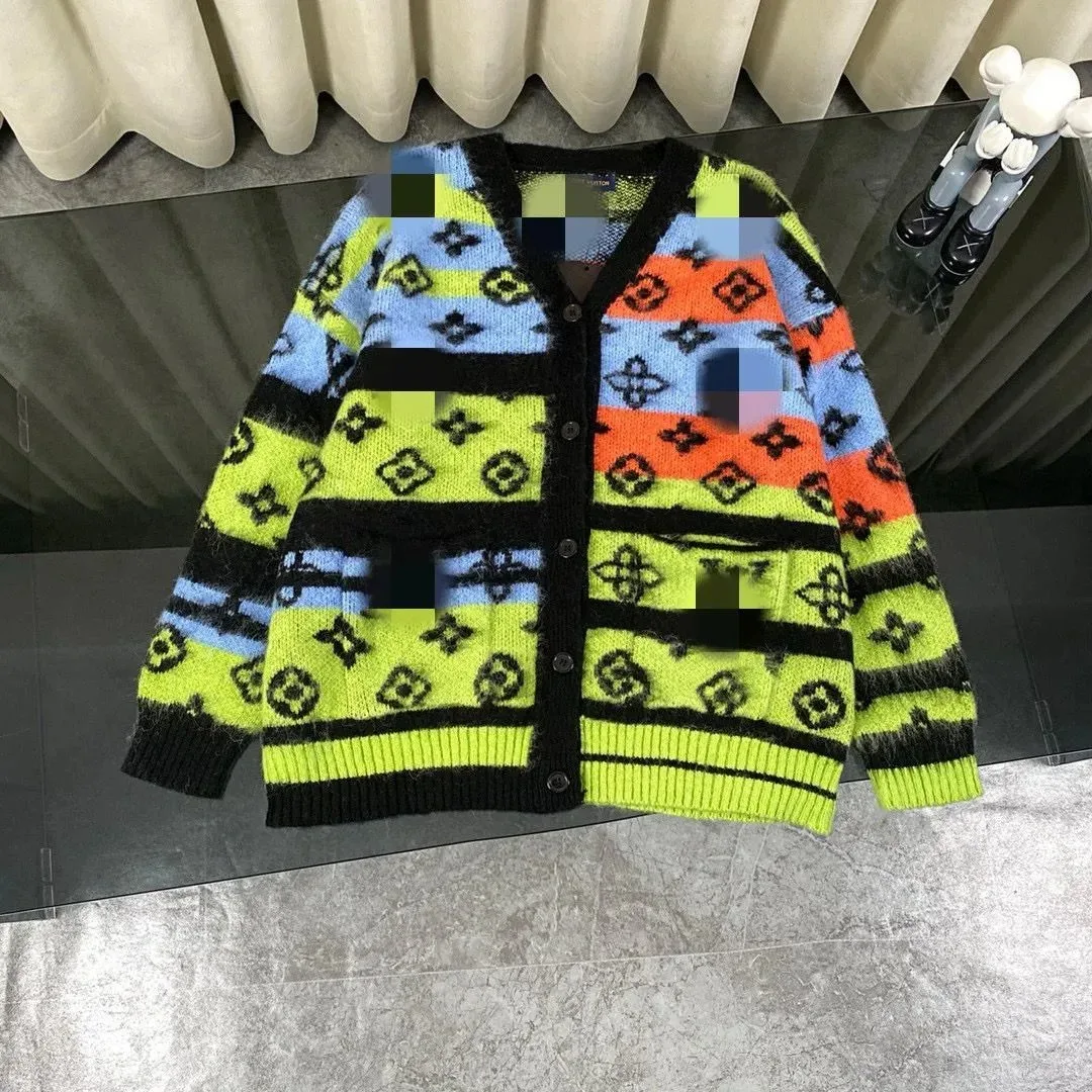 Louis Vuitton Louis Vuitton Monogram LV 18 Neon Multicolor Cardigan Multicolor
