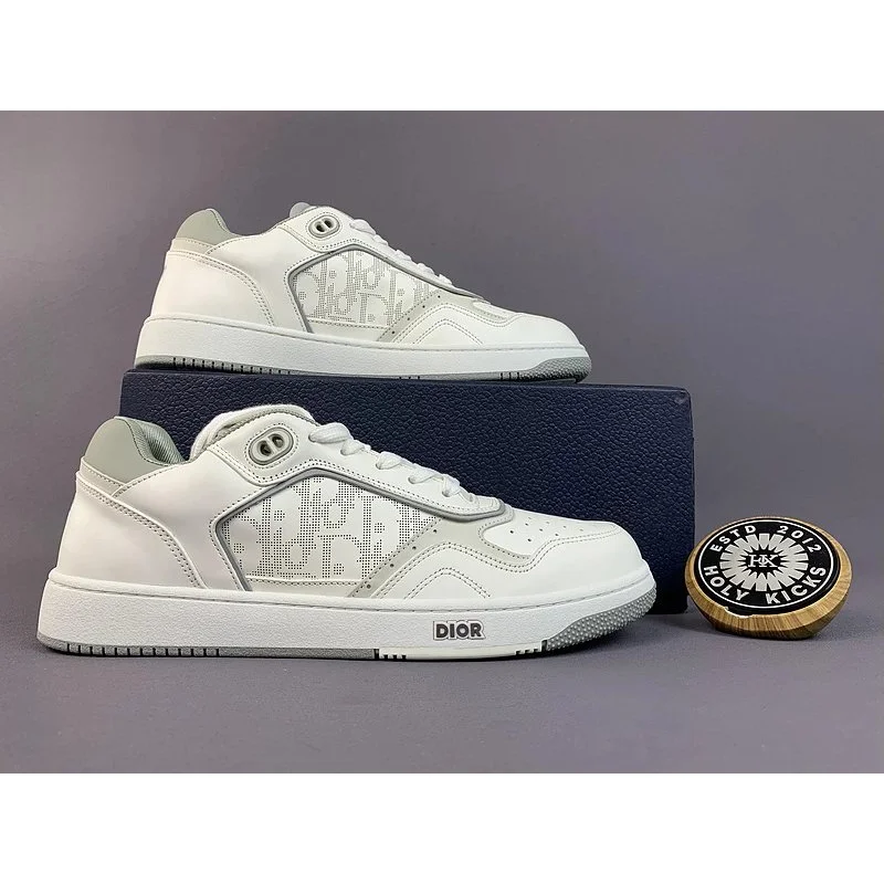Dior Dior Air Force 1 White Leather Sneakers White - 1