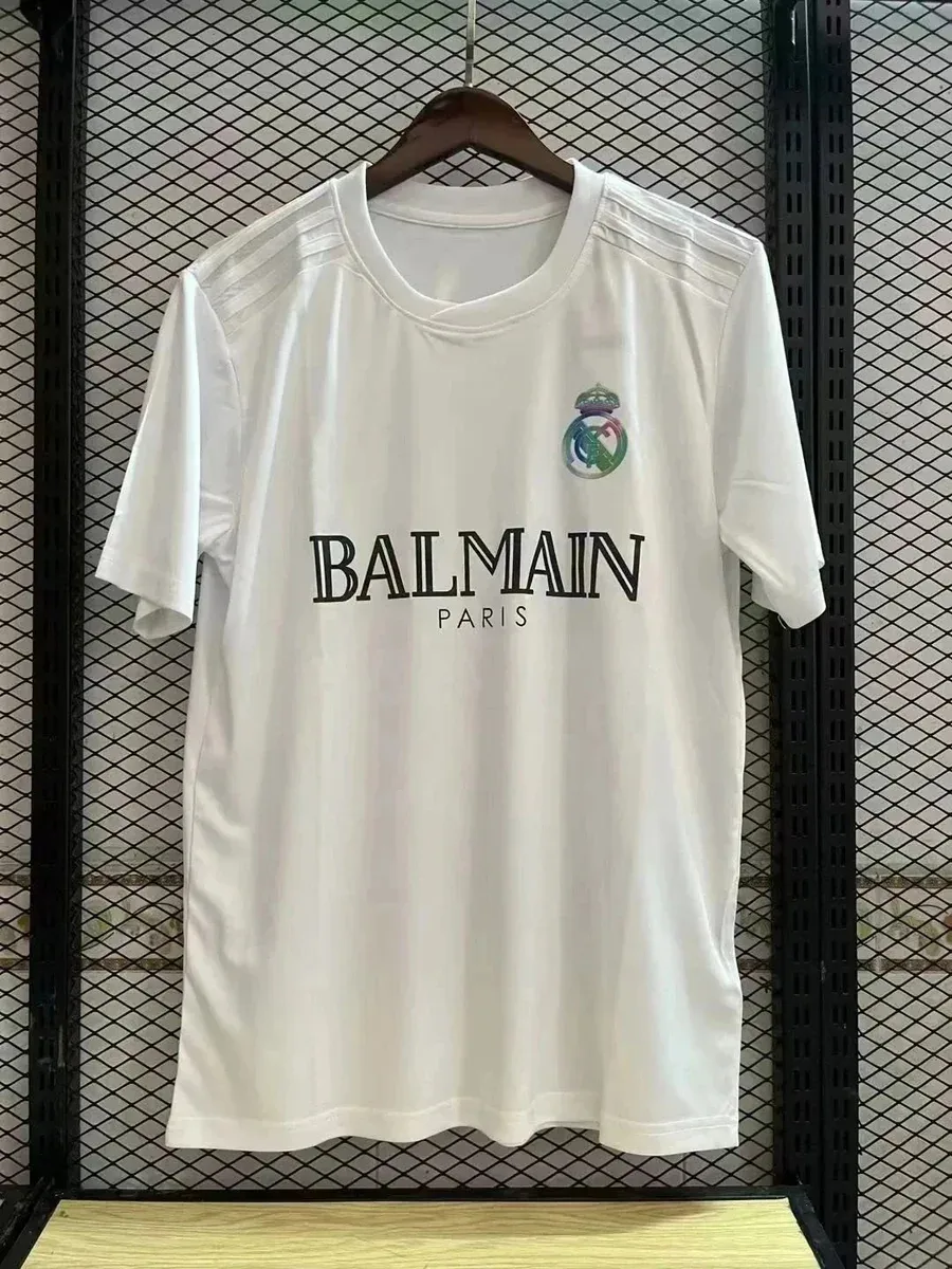 Balmain Balmain Real Madrid White Special Edition T-Shirt White