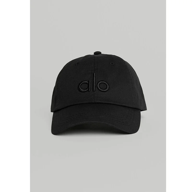 Alo Yoga Alo Yoga Black on Black Baseball Cap Black - 1