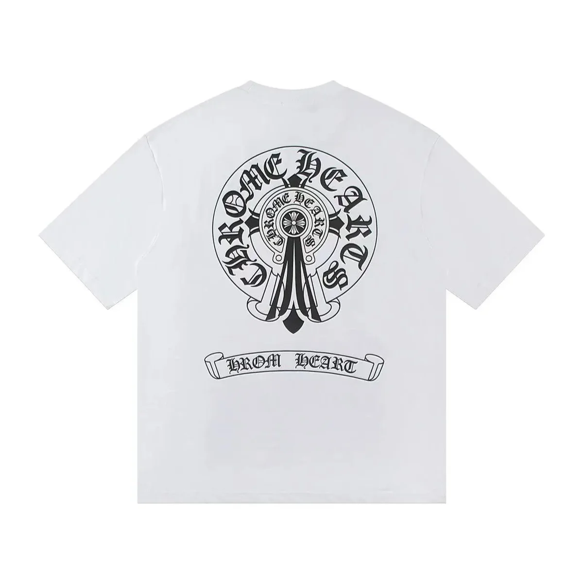 Chrome Hearts Chrome Hearts White From Heart T-Shirt White - 1