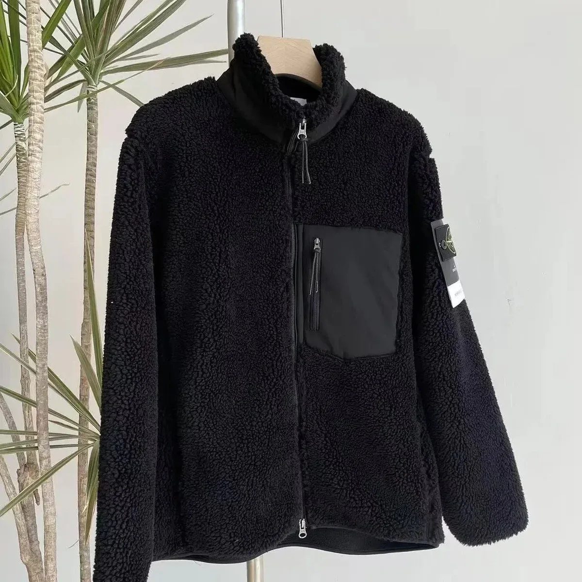 Stone Island Stone Island Black Fleece Jacket Black