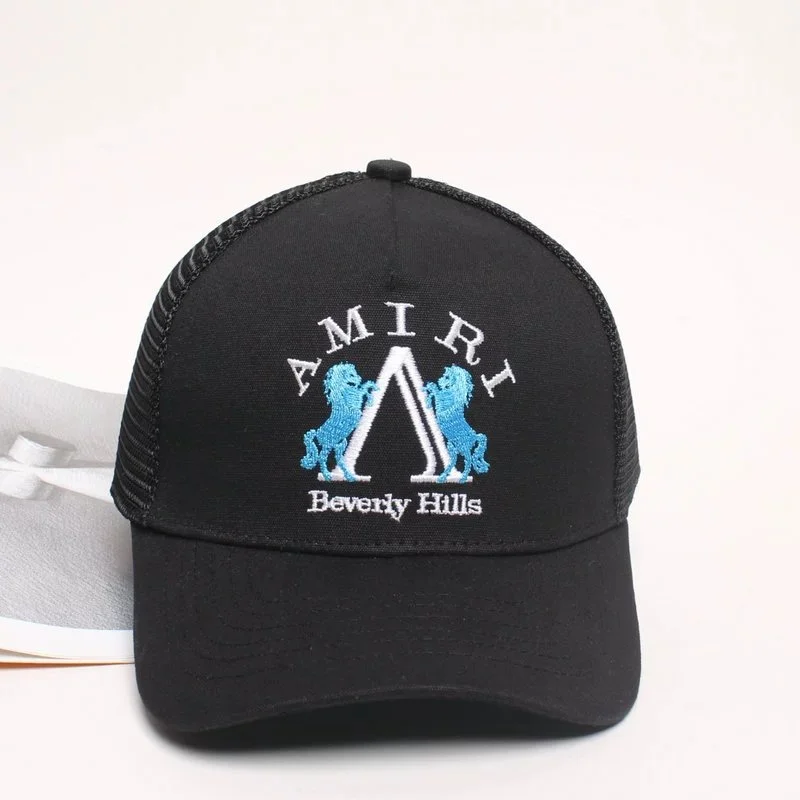Amiri Amiri Black Beverly Hills Trucker Cap Black