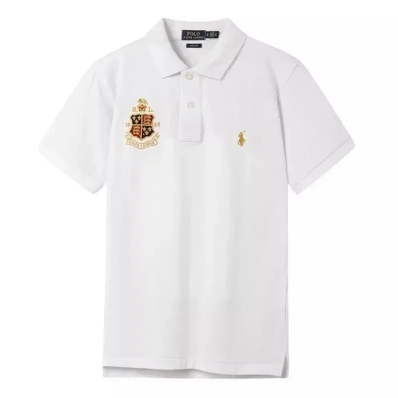 Polo Ralph Lauren Polo Ralph Lauren Classic Logo White Polo Shirt White - 1