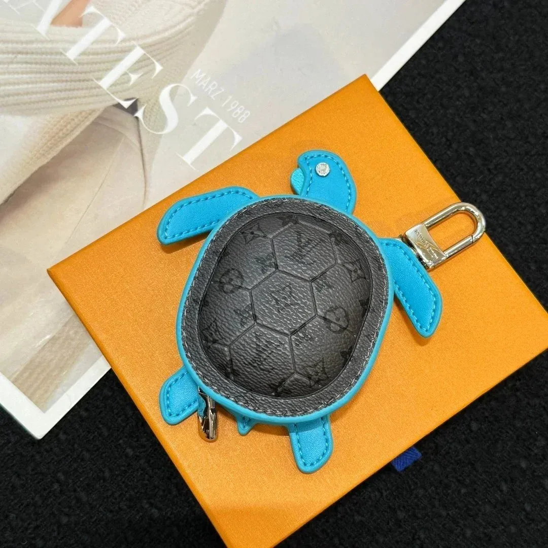 Louis Vuitton Tabi Turtle Keyholder Black/Turquoise