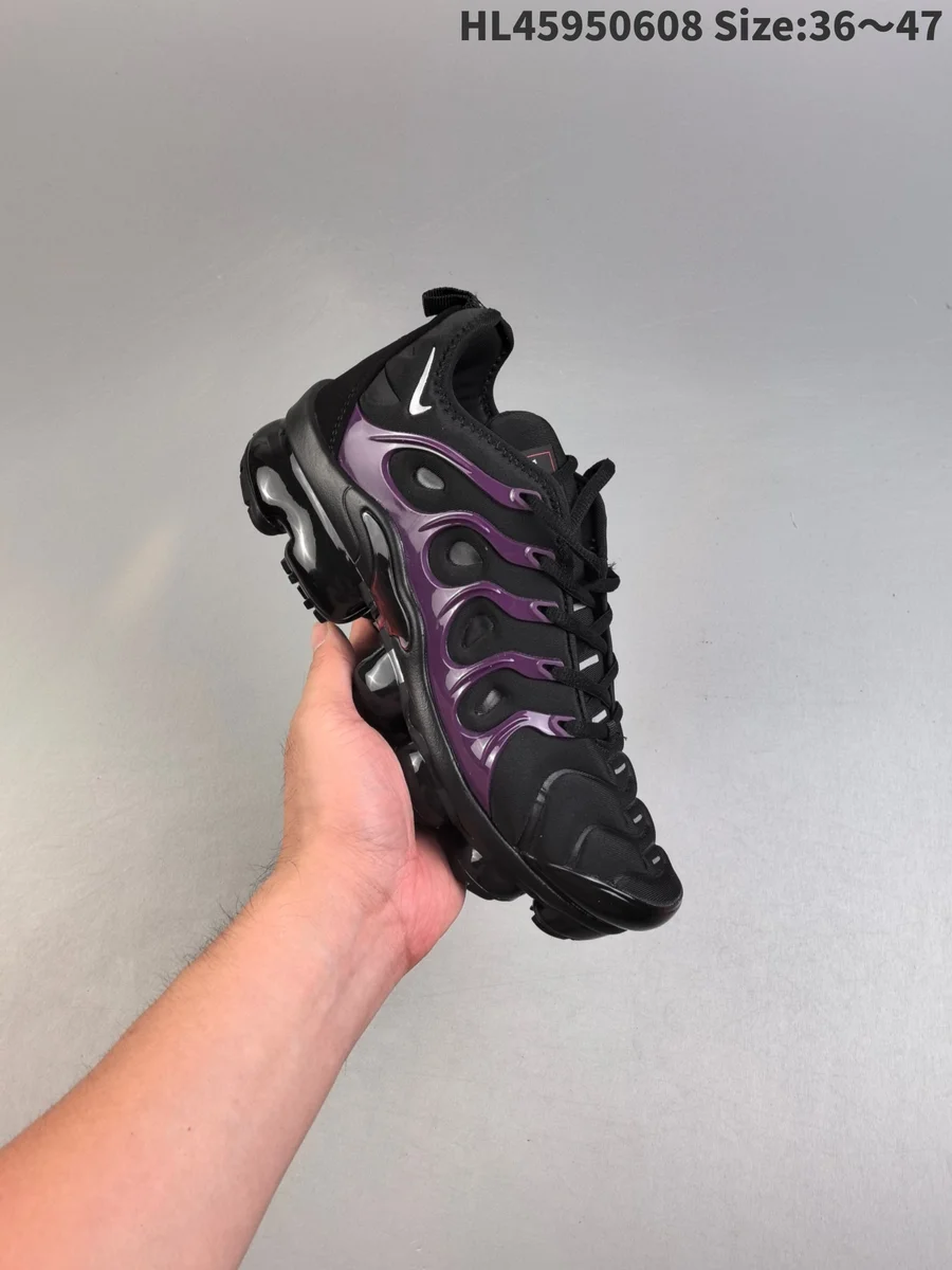 Nike Nike Air VaporMax Plus Black Purple Sneakers Purple - 1