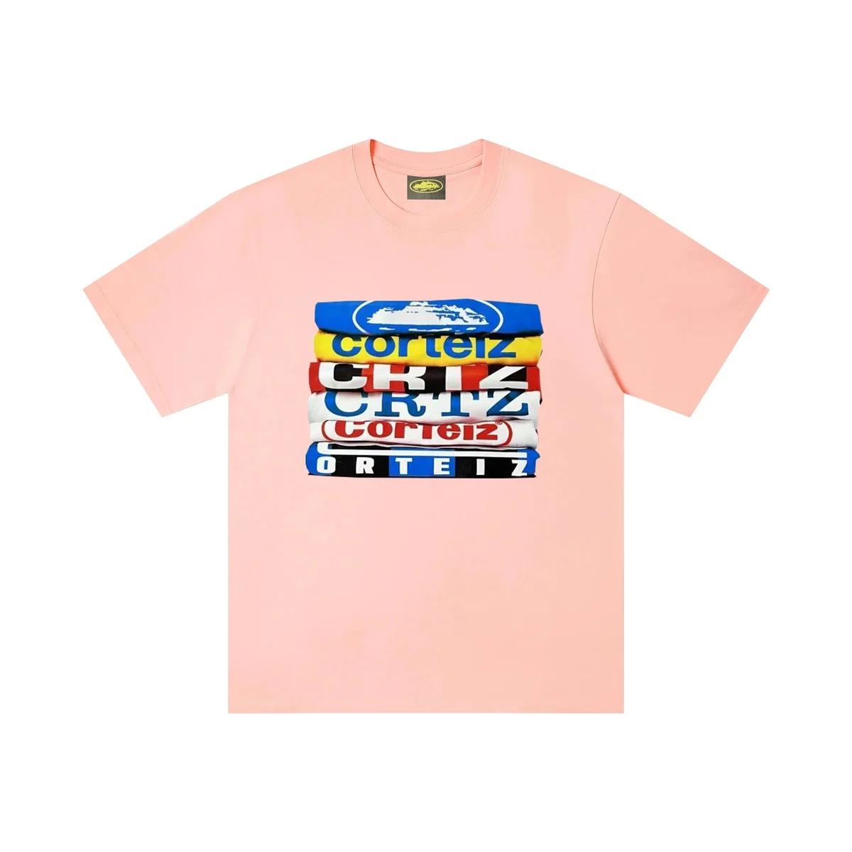 Corteiz Corteiz RTW Peach T-Shirt Multicolor - 1