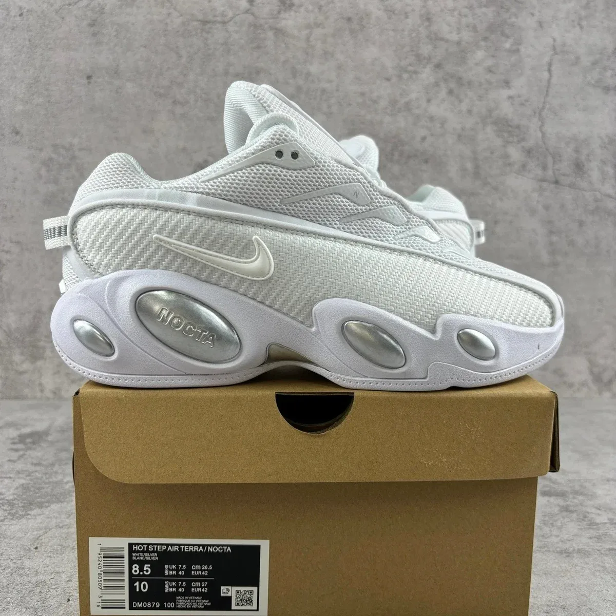 Nike Nike NOCTA Hot Step Air Terra White/Silver Sneakers White