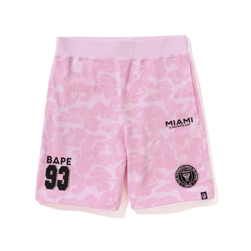 A Bathing Ape A Bathing Ape ABC Camo Pink Camouflage Shorts Pink