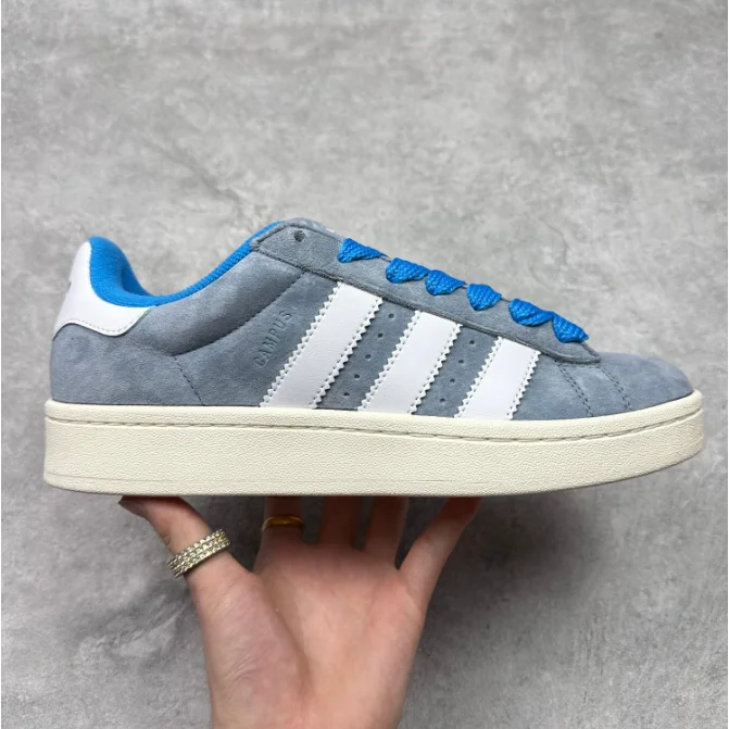 Adidas Adidas Campus Grey/White/Blue Sneakers Grey