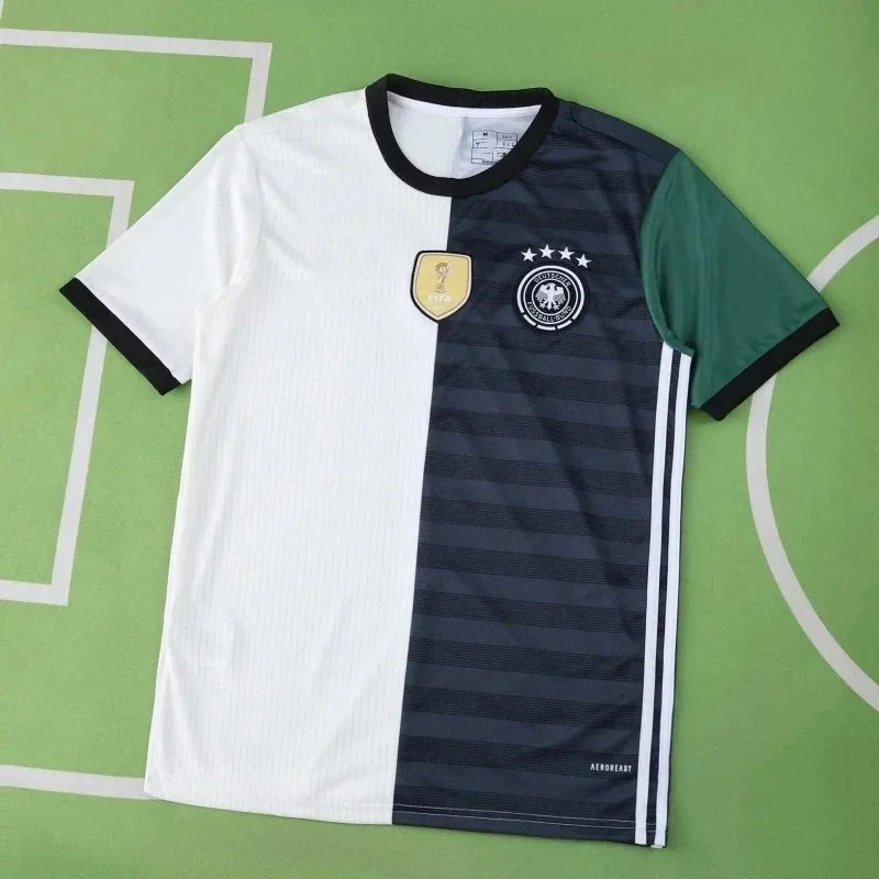 Adidas Adidas Classic Football Germany Home Jersey White/Black White - 1