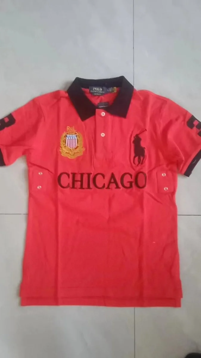 Polo Ralph Lauren Polo Ralph Lauren Chicago Red Polo Shirt Red - 1
