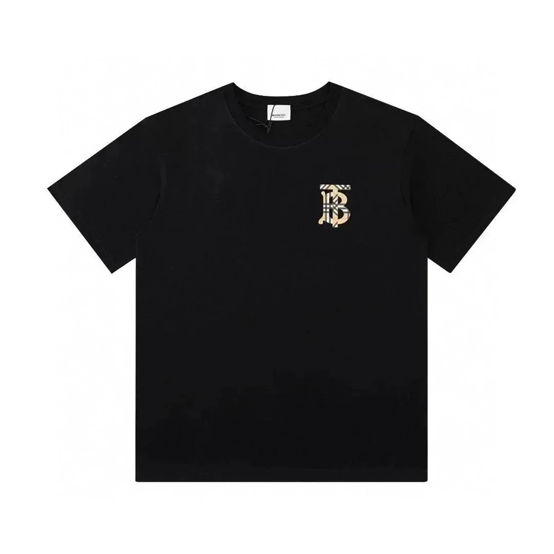 Burberry Burberry TB Monogram Black T-Shirt Black - 1
