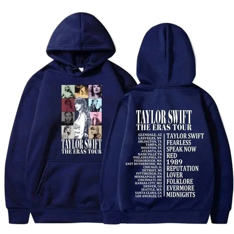 Other Taylor Swift The Eras Tour Navy Hoodie Navy - 1